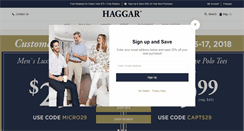 Desktop Screenshot of haggarcanada.com